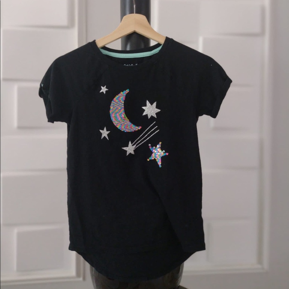 Cat & Jack Flip Sequin shirt